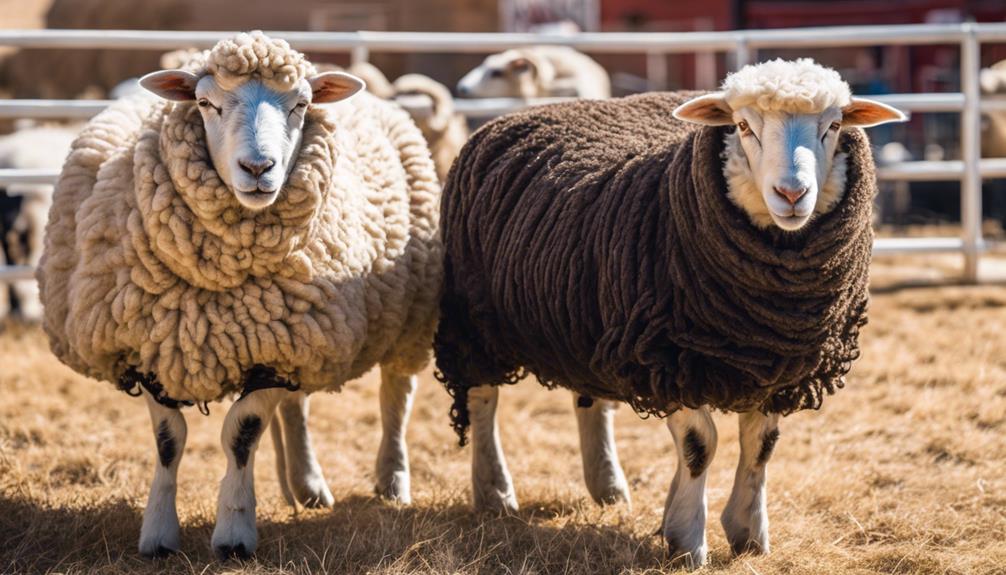 breeds of show sheep