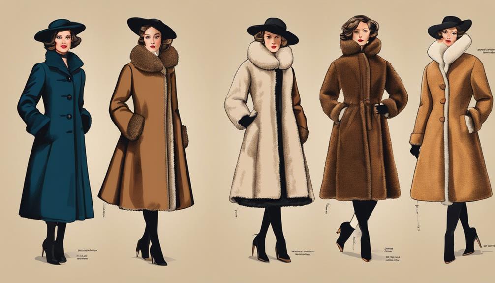 luxurious mouton lamb coat