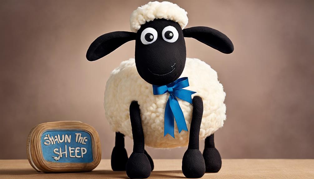 soft cuddly shaun toy